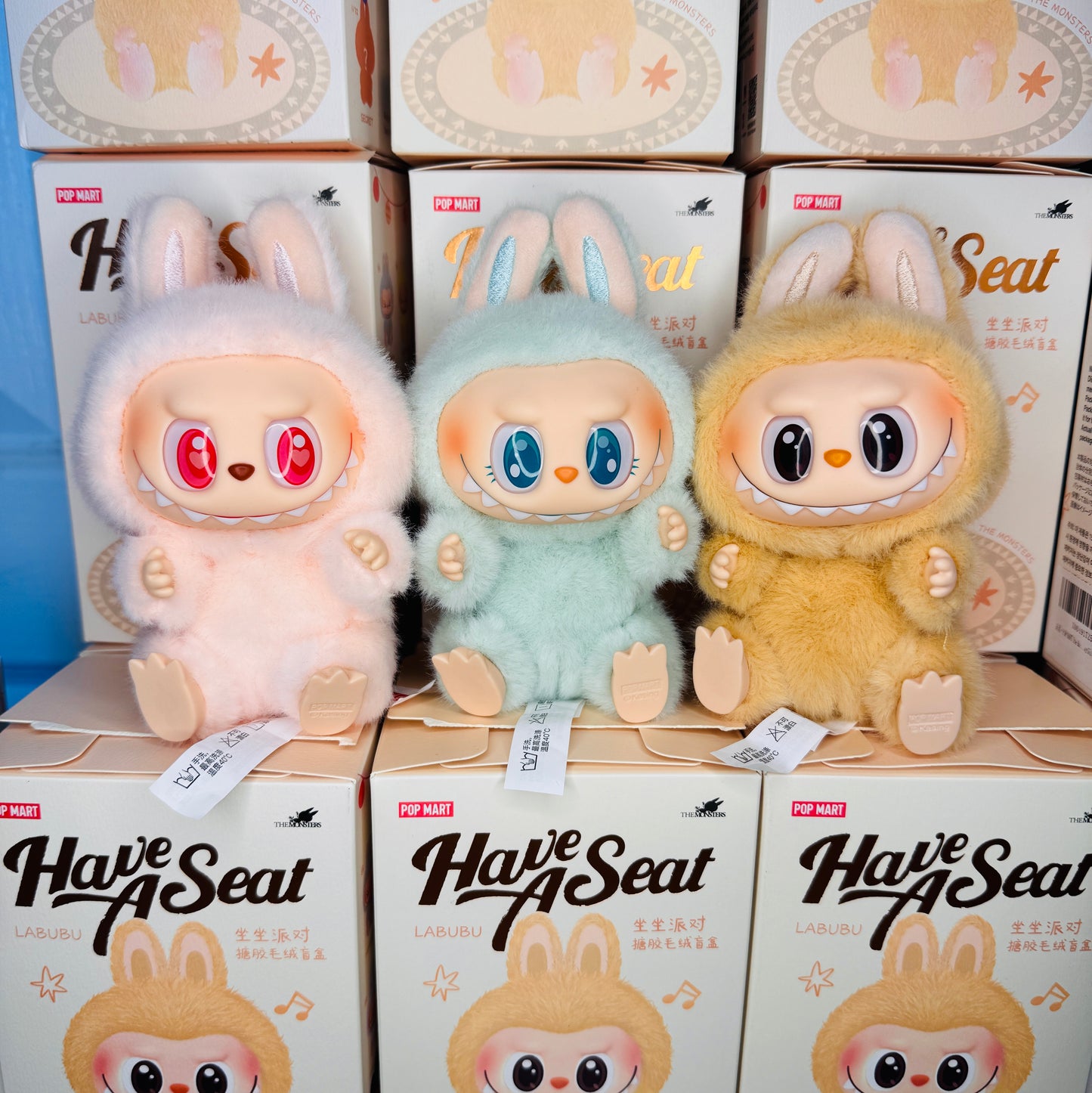$35 Have a Seat Open Box Sealed Labubu Bag