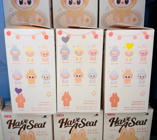 $35 Have a Seat Open Box Sealed Labubu Bag